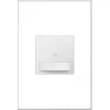 Adorne Sensa 15 Amp 3-Way/Single-Pole Occupancy Switch, White by Legrand -Legrand Sales white legrand motion sensors asos32w4 64 1000