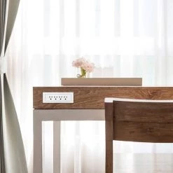 6 ft. Cord 15 Amp 4-Outlet Radiant Furniture Power Strip, White by Legrand 13 6 ft. Cord 15 Amp 4-Outlet Radiant Furniture Power Strip, White by Legrand -Legrand Sales white legrand power strips rd4rwh 66 1000