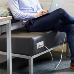 6 ft. Cord 15 Amp 2-Outlet and 2 Type A/C USB Radiant Furniture Power Strip in White by Legrand -Legrand Sales white legrand power strips rdzcwh 1d 1000