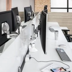 Wiremold 2-Outlet Desktop Power Strip Center Kit with USB A/C, 6 ft. Cord, White by Legrand -Legrand Sales white legrand power strips wspc220cwh 4f 1000