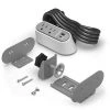 Wiremold 2-Outlet Desktop Power Strip Center Kit with USB A/C, 6 ft. Cord, White by Legrand -Legrand Sales white legrand power strips wspc220cwh 64 1000