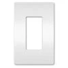 Radiant 1 Gang 1-Decorator Rocker Screwless Wall Plate, White (1-Pack) by Legrand 2 Radiant 1 Gang 1-Decorator Rocker Screwless Wall Plate, White (1-Pack) by Legrand -Legrand Sales white legrand rocker light switch plates rwp26wcc10 64 1000