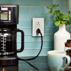 Radiant 1 Gang 1-Decorator Rocker Screwless Wall Plate, White (1-Pack) by Legrand -Legrand Sales white legrand rocker light switch plates rwp26wcc10 c3 1000