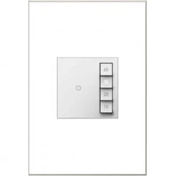 Adorne Sensa 15 Amp 60, 40, 20, 10 Minute Single-Pole/3-Way Indoor Countdown Timer Switch, White by Legrand