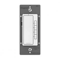 Radiant 4 Button 60-Minutes, 40-Minutes, 20-Minutes, 10-Minutes Indoor Digital Countdown Timer, White by Legrand
