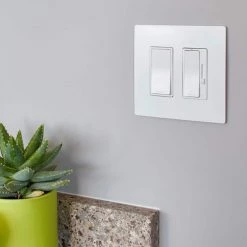 Radiant 0-10 Volt Single Pole/3-Way Flourecent/LED Dimmer, White/Light Almond/Ivory by Legrand -Legrand Sales white light almond ivory legrand dimmers rh4fbl3ptcccv6 c3 1000