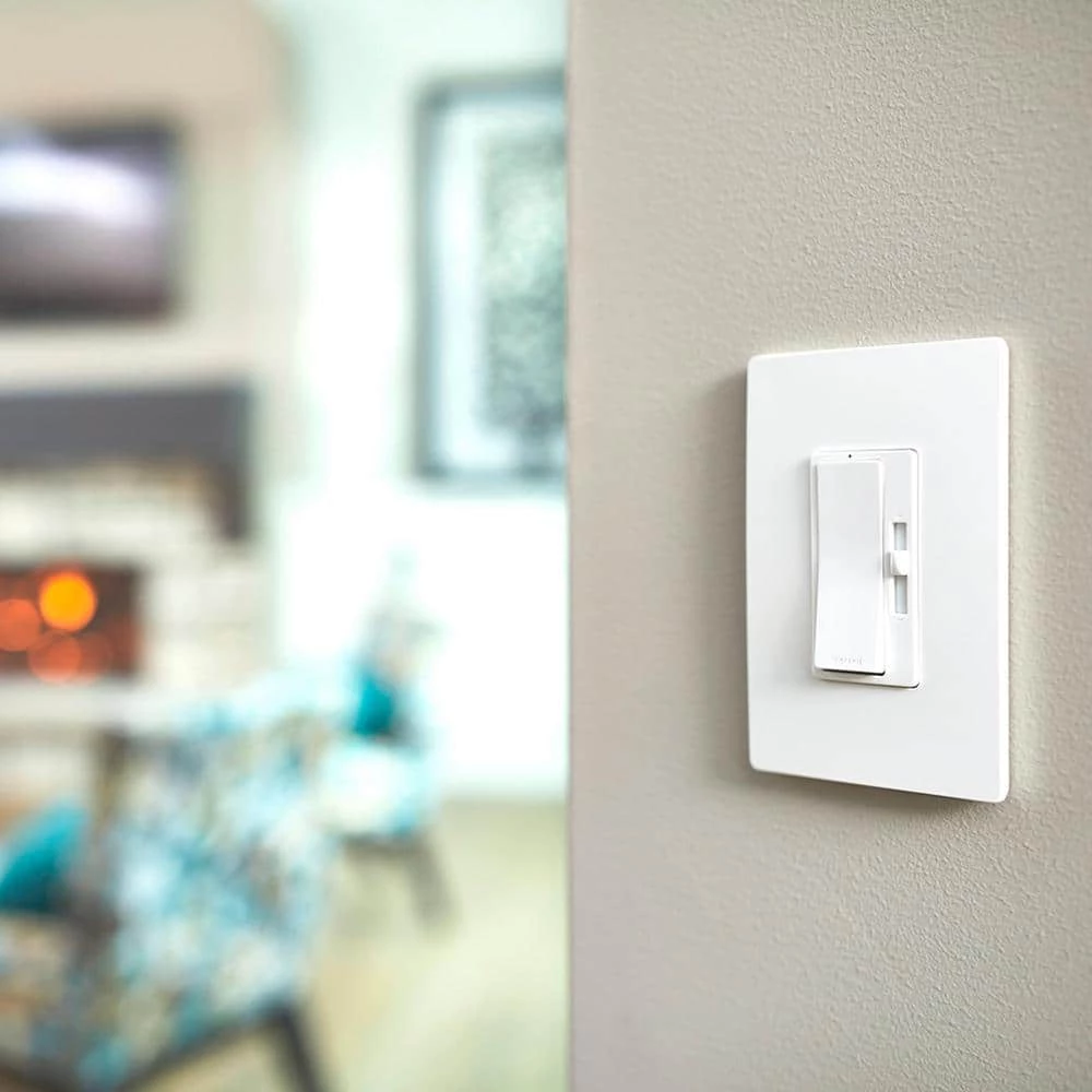 Radiant 450-Watt Single Pole/3-Way LED/CFL/Incandescent Dimmer, White/Light Almond/Ivory by Legrand 4 Radiant 450-Watt Single Pole/3-Way LED/CFL/Incandescent Dimmer, White/Light Almond/Ivory by Legrand - Image 2