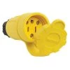 Pass & Seymour 15 Amp 125-Volt NEMA 4X Watertight Connector by Legrand -Legrand Sales yellow legrand electrical plugs connectors ps15w47ccv3 64 1000